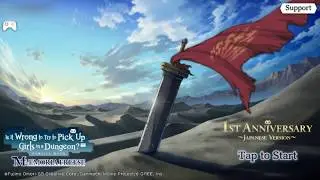 Danmachi Memoria Freese - 1st JP Anniversary Screen Music
