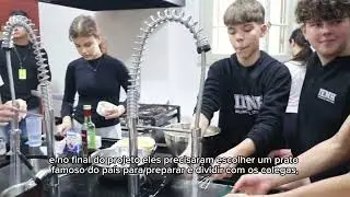 ✨ Aprendizado com sabor internacional! 🌍👩‍🍳