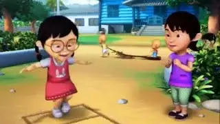 NOSTALGIA PERMAINAN TRADISIONAL YANG ADA DI ANIMASI UPIN - UPIN