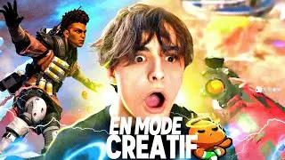 APEX PLAYER IN CREATIVE MODE (SUPERGLIDE-MAN, HE'S AN X-MEN) FUGU REACTS TO R3KT