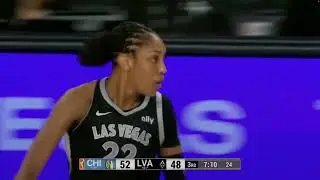 A'ja Wilson FULL HIGHLIGHTS vs Chicago Sky - Usher In the house -  28 PTS, 5 BLOCKS, 14 REB, 3 STL