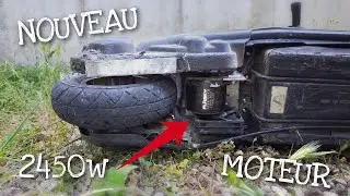 Amélioration de la trottinette électrique Brushless [ Nouveau Moteur ]