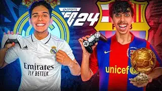 تحدي من الأقوى ريال مدريد ضد برشلونة ⚽️😱 شوفوا شكون ربح 🔥🏆