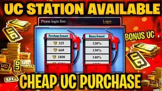 Uc station in pubg mobile | how to get free uc in pubg | uc station se uc Kese buy kare