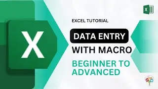 Data entry automation with macros in excel || Step by Step