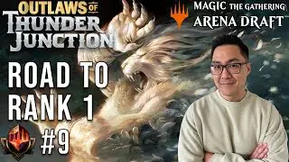 A Sloppy Path To Victory | Mythic 8 | Road To Rank 1 | OTJ Draft | MTG Arena
