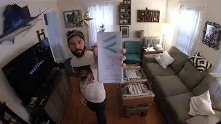 THE EDGE DESK - unboxing  & setup.