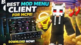 🔥 Best Mod Menu Client For MCPE! So Many Features + FPS Boost (Smooth Gameplay)