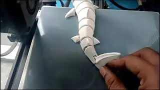 3d printed shark fish #cad #3dprinting #fish #shortfeed