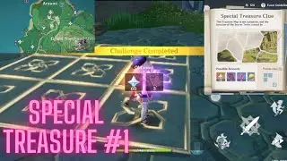 Inazuma Lost Riches Special Treasure #1 Location and Special Treasure Puzzle Guide - Genshin Impact