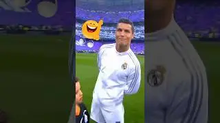 Momen Ronaldo Salah Tingkah Depan Kamera 🤣😅 #ronaldo #football #shorts