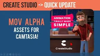 How to Create MOV alpha Assets for Camtasia