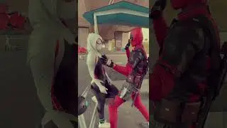 Spider-Man Vs. Deadpool & Spider-Gwen #shorts