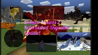 Các tải và cài đặt mod/Addon kỵ sĩ rồng updated|addon dragon mounts 2