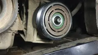Replacing the A/C Compressor Pulley Bearing on a Vesta