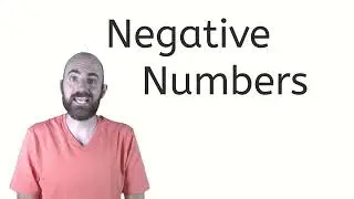 Negative Numbers Rap Song