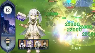 Nahida-Barbara Bloom Team - 3.3 Spiral Abyss Floor 12 | Genshin Impact
