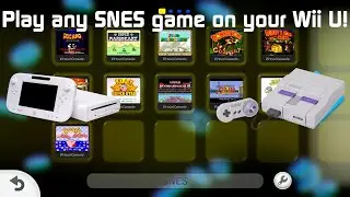 How to play any SNES game through Wii U Virtual Console - UWUVCI Tutorial 2024