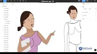 How to draw - UXtoons episode 22 part2 #uxchefs #uxtoons #ux #uxdesign #comics #figma #drawing
