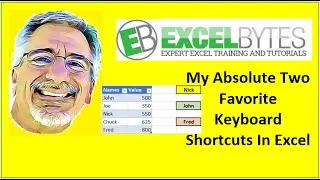My Absolute Two Favorite Keyboard Shortcuts In Excel