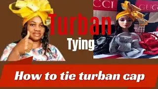 How to tie Turban headtie,Easy step by step tutorial.