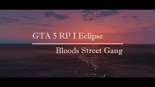Bloods Street Gang I GTA 5 RP I Eclipse I ГМП