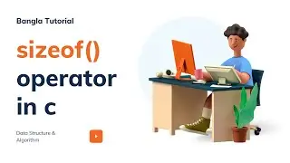 sizeof() operator in bangla | use of sizeof() operator to measure size of an array in C in Bangla.