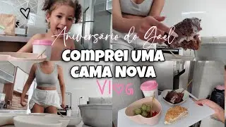 Vlog- Comprei uma cama Nova- Hoje é aniversário do Gael- Não Decorei a Casa Para o Natal 2024✨