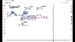 Integrate Exponents