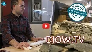 Deelnemer Stadsleerbedrijf Helmond Ghiath in Erfgoedhuis Eindhoven