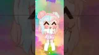 Making cute girl gacha life using picsart