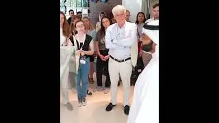 زيارة وفد المشاركين في الاجتماع السنوي الـ 43 للجمعية العالمية لفسيولوجيا الجاذبية