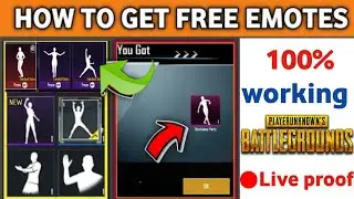pubg me emote free me kaise le \how to unlock pubg emotes free 2021