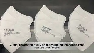 ANSER X1 Face mask case study with stitched print heads