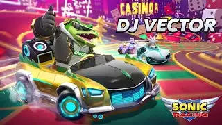 DJ Vector Update | Sonic Racing | Apple Arcade | 4K Gamplay