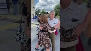 Рузские пенсионеры танцевали на открытой площадке