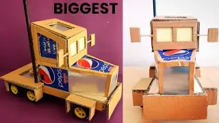 I Spent 24 Hours Building a Cardboard Truck with Pepsi Cans and Here's What Happened!