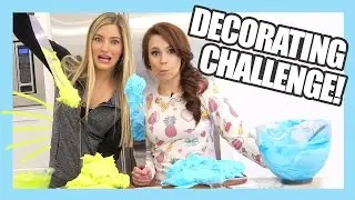 Cake Decorating Challenge with Ro | Nerdy Nummies | iJustine