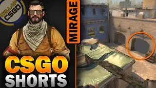 SMOKE OFF THE SHORT ON B SITE | MIRAGE | CSGO SHORTS