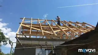 Безвоздушное нанесение биозащиты.