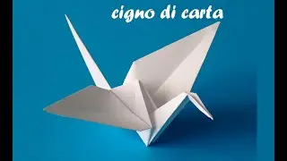 How to make the paper swan easy Arte mia