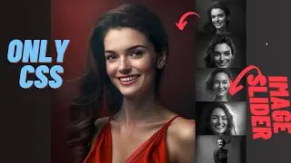 Pure CSS Image Slider Using Only HTML and CSS || NO JavaScript 