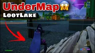 OG Fortnite - How To Get Under The Map (Loot Lake)😱!! | Under the Map Glitch Fortnite OG