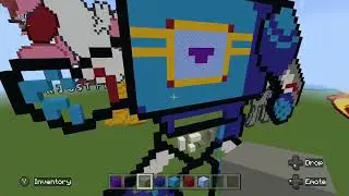 Soundwave (Pixel Art) [Transformers Generation One] (Minecraft)