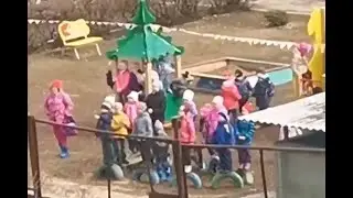 Выступили во дворе дома
