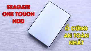 Trên tay HDD di động Seagate One Touch 5TB : lưu trữ lớn, tự động backup, cứu dữ liệu miễn phí