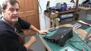 Big leather Man Bag. Part One