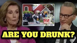 Bill Maher Leaves Nancy Pelosi Looking DUMB On Democrats Giving Illegal Immigrants Free Homes &Money