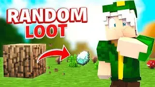 Minecraft pero todos los drops son aleatorios...