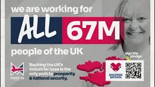 Marie Cooper CBE+ is Backing Britain